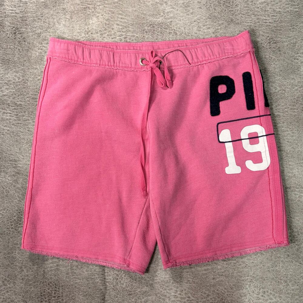 Victorias Secret Pink Embroidered Sweat Shorts